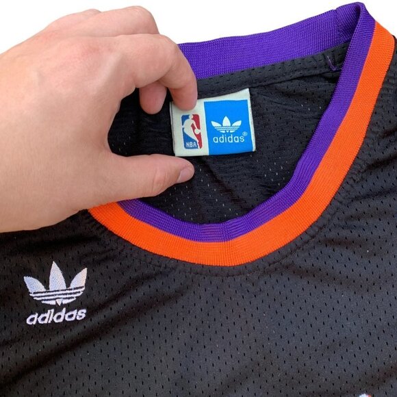Vintage 1993 Adidas Pheonix Suns Jersey Charles Barkley Jersey XL - Picture 8 of 14